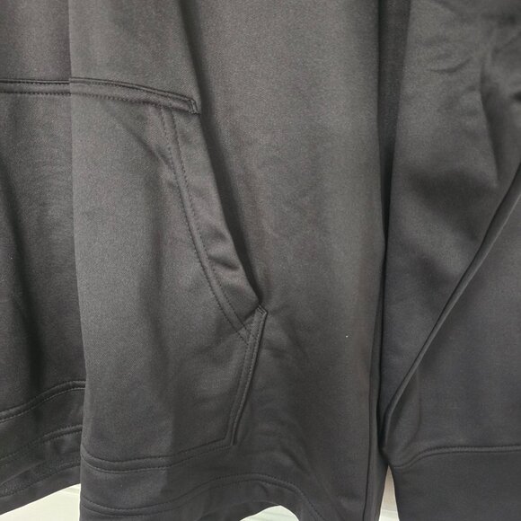 Utah Jazz Men's NBA Brand Pullover Polyester Hoodie Black Size XL NWT - Picture 4 of 7